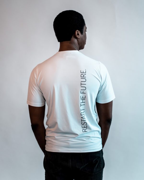 T-Shirt RESTART THE FUTURE White MEN – Bild 4